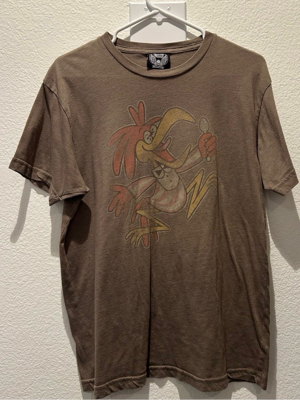 Junkfood Brown Graphic Men's T-Shirt Coco Puffs Size XL EUC